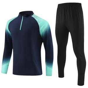 Invierno niños camisetas de fútbol conjuntos chaqueta de manga larga Survetement fútbol Kit hombres fútbol chándales correr chaquetas uniformes conjunto - Product Image 3
