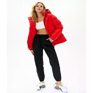 เสื้อแจ็คเก็ตขนเป็ดผ้าแคนวาสของผู้หญิงกันน้ำรุ่น Odm บุผ้าแคนวาสสำหรับฤดูหนาว2025ติดฉลากตามต้องการ - Product Image 6