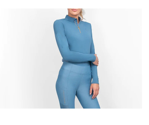 Vêtements équestres de bonne qualité pour femmes, manches longues, couches de Base et legging, culotte d'équitation pour dames - Product Image 5