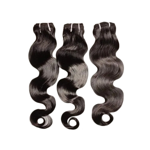 Cabello Humano Virgen Remy Indio de Calidad 12AA, con Cutícula Alineada, Doble Trama a Máquina, Paquetes Más Vendidos por los Proveedores - Product Image 3