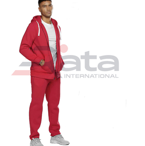 Chándales de diseño personalizado para hombre, traje de pista de alta calidad, con cremallera completa, para gimnasio, trotar, personalizado, novedad, 2 piezas - Product Image 4