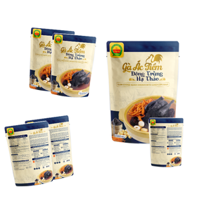 คอร์ดิเซ็ป350กรัมซุปไก่ดำแบบสุกช้ามีคุณค่าทางโภชนาการพร้อมทานสำหรับผู้ใหญ่ ISO HACCP อาหารเพื่อสุขภาพเวียดนาม - Product Image 5