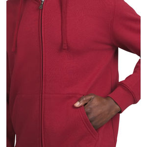 Sudaderas con capucha de alta calidad para hombre Sudadera con cremallera completa Slim Fit 100% algodón Streetwear Moda Zip Up Sudadera Fabricante para hombres - Product Image 4