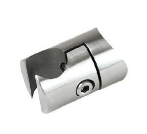 Supporto per tubo in acciaio inossidabile chiuso <span class=keywords><strong>a</strong></span> destra/chiuso corrimano sinistro connettore per scala corrimano - Product Image 6
