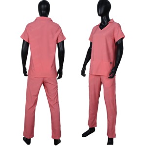 Conjuntos de uniformes de enfermera Blaze Fight personalizables, uniformes de manga corta para personal médico, ropa de hospital - Product Image 3