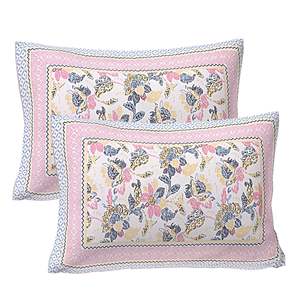 Juego de Sábanas de Algodón 100% con Diseño Floral Rosa Perla y 2 Fundas de Almohada (ADB1453) - Product Image 3