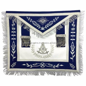 ผ้ากันเปื้อนช่างช่างฝีมือคุณภาพสูง ปักลายอย่างหรูหรา ปรับขนาดได้ วัสดุทนทาน รับผลิตตามสั่ง ขายส่ง - Product Image 1