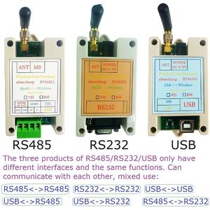 433Mhz <span class=keywords><strong>868MHz</strong></span> không dây Lora truyền dữ liệu DTU RS232 RS485 chuyển đổi dài khoảng cách không dây kỹ thuật số đài phát thanh Modem - Product Image 4
