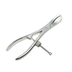 Pinzas para Sujeción de Huesos, Instrumento Quirúrgico Ortopédico Manual de Acero Inoxidable, Agarre Fuerte para Cirugía de Trauma y Fracturas - Product Image 3