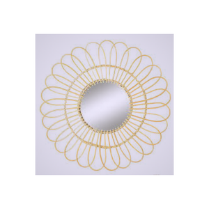 Espejo de pared de ratán natural personalizable buen precio artesanía hecha a mano en Vietnam uso decorativo - Product Image 6