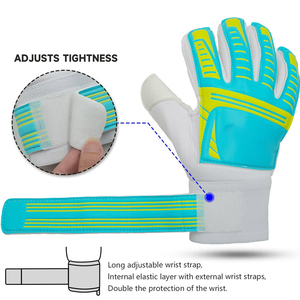 Antidérapant Durable Léger Bon Fournisseur Avec Un Prix Raisonnable Vendeur Chaud Produit Unique Football Attraper Gants De Gardien De But - Product Image 6
