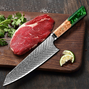 Couteau de chef en acier damas manche ambidextre LAMES PRESTIGE personnalisées de haute qualité OEM ODM Service de cuisine - Product Image 6