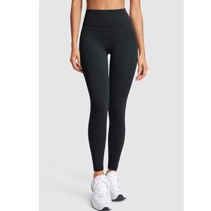 2024 Top Tendance Personnalisé Marque Privée Taille Haute Running Leggings Athlétique Taille Moyenne Pantalon avec Prix Raisonnable Sexy Collants - Product Image 5