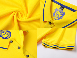 Vente en gros de t-shirts polo de golf de haute qualité pour hommes avec logo personnalisé chemises polo de golf mode en polyester spandex coupe sèche - Product Image 4