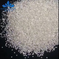 Moissanite en vrac de qualité supérieure, taille brillant rond, couleur DEF, clarté VVS, de 1 mm à 2,9 mm, vente en gros directe de l'usine de Wuzhou
