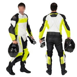 ชุดมอเตอร์ไซค์หนังกันน้ำคุณภาพสูงสำหรับผู้ใหญ่ ดีไซน์ใหม่ ระบายอากาศได้ดี เหมาะสำหรับฤดูหนาว ทันสมัย ปรับแต่งได้ ผลิตในปากีสถาน - Product Image 5