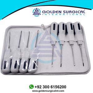 Clareador รากโค้งทันตแพทย์เครื่องมือผ่าตัดพลาสติก8ชิ้นลิฟท์หรูหรา - Product Image 4