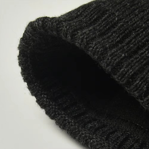 2025 New Fashion Streetwear Wool <b>Beanie</b> Custom Knit <b>Beanie</b> Unique Style Jacquard Comfortable Cap Breathable Solid Colour - Product Image 6