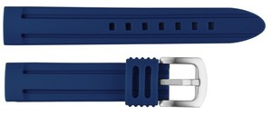 JD013 Unisex 18-26mm Sports Smart <b>Watch</b> Band Soft Breathable Quick Release Silicone Fashion Water Resistant Classic Blue Design - Product Image 2