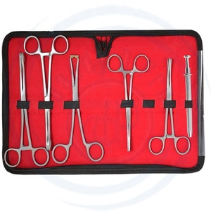 ชุดอุปกรณ์เจาะร่างกาย 7 ชิ้น พร้อมคู่มือ ปากกาเจาะแบบใช้แรงดัน ปากคีบเจาะกระดูกอ่อนจมูกแบบฟองน้ำ ปากคีบ 4 ง่าม ปากคีบลูกปัด ปากคีบแบบ DADDY D PRO - Product Image 1