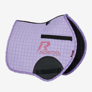 Doublure en tissu doux de qualité supérieure matériau durable conception confortable pour la longue formation d'équitation en gros tapis de selle de cheval anglais - Product Image 2