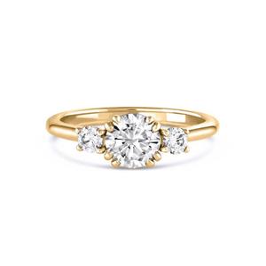 Anillo de Diamantes de Laboratorio de 2.81ct, Joyería de Moda para Compromiso y Boda, Anillo de Diamantes de Oro Amarillo de 10k/14k/18k para Mujer - Product Image 2