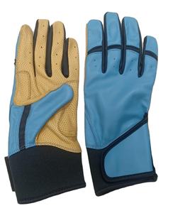 Venta al por mayor de alta calidad de cuero de béisbol guantes de bateo para adultos antideslizante Catcher posición precio - Product Image 1
