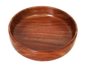 Smooth Finish Wooden <b>Bowl</b> for <b>Serving</b> Fruits and <b>Salads</b> Lightweight and Durable Wooden <b>Bowl</b> for Everyday Use for home decor - Product Image 3