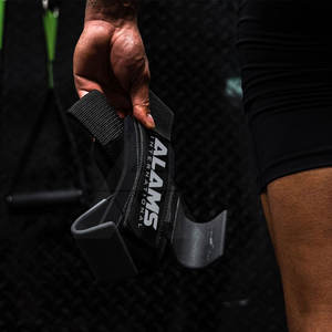 ตะขอยกน้ำหนักมีตะขอเกี่ยวยกน้ำหนักแบบต่ำ - Product Image 6