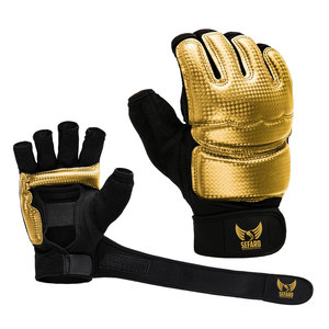Vente directe d'usine, vêtements d'entraînement, gants de taekwondo, demi-doigts, gants de sécurité pour le taekwondo, en stock - Product Image 1