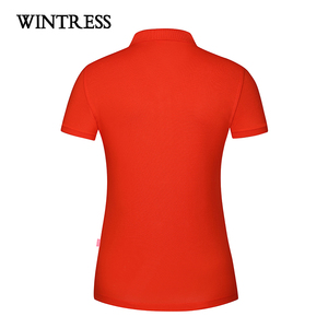 Poliéster ligero para mujer para Polo Tee nuevo estilo Casual estirable transpirable camisa de secado rápido tela que absorbe la humedad - Product Image 6