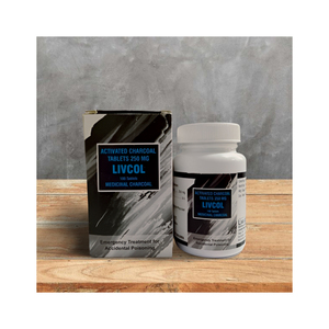 Haute qualité 250mg Livcol comprimés de charbon actif extrait de plantes bio approvisionnement en soins de santé fabricant indien de gros - Product Image 3