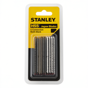 Lames de scie sauteuse Stanley HSS pour métal et autres matériaux, connexion en U, lot multiple - Product Image 2