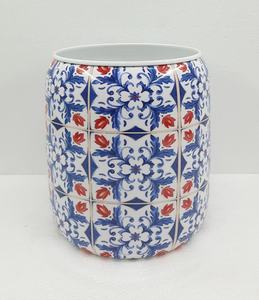 Design moderne Fer Fleur Vase Décalcomanie Brosse En Laiton EPL Fini Léger pour Salon Maison Table Décor À La Main - Product Image 5