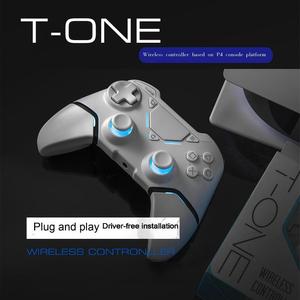 Manette de jeu sans fil BT pour PC/tablette/iOS avec détection de mouvement et gyroscope six axes - Accessoire de jeu pour <span class=keywords><strong>jeux</strong></span> de course sur PC - Product Image 4