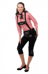 Oktoberfest Bavarian Garments <b>Lederhosen</b> Shorts High Quality Breathable <b>Lederhosen</b> Shorts for <b>Women</b> - Product Image 5