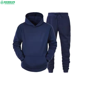 Conjunto de Sudadera con Capucha y Pantalones Deportivos de Algodón 100% de Alta Calidad, y Conjuntos Deportivos Personalizados con Logotipo para Gimnasio al por Mayor - Product Image 5