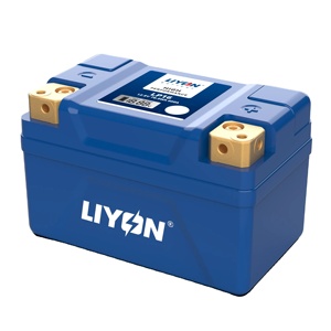 High Performance 12v 6ah Lithium Motorcycle Battery Powersports Battery Built-in Motorcycle Lifepo4 Battery 12v - Product Image 1