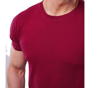 Camiseta de Cuello Redondo para Hombre, Diseño Personalizado, Alta Calidad, Talla Grande, 100% Algodón, Camiseta Lisa para Hombre, Servicios OEM - Product Image 5