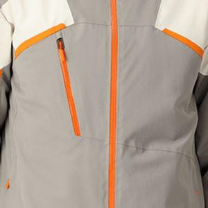 แจ็กเก็ตสกีสำหรับผู้ชายผ้าโพลีเอสเตอร์แบบ100% ระบายอากาศได้ดีสวมใส่สบายหลากสี - Product Image 4