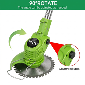 ADM TRIMMER DA GIARDINO SENZA FILO CON BATTERIA AL LITIO + 2 BATTERIE, SKU: 456 - Product Image 6