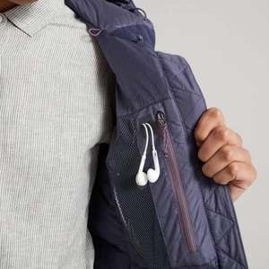 Chaqueta acolchada para hombre, Abrigo con capucha, chaqueta de invierno ligera y empacable, abrigo ultraligero de calidad con calefacción, soporte fino - Product Image 5