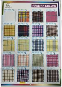 ผ้าโพลีคอตตอนลายสก็อตสำหรับชุดนักเรียนผ้าย้นส์ย้อมสี - Product Image 4