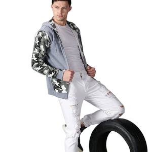 Sweat-shirts à fermeture éclair pour hommes de haute qualité, doublés, 100% coton, tricotés pour l'hiver, respirants, écologiques, service OEM - Product Image 4