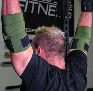 Coderas de Algodón de Alto Rendimiento, Soporte Ajustable para Articulaciones, Transpirable, Alivio del Dolor, Ligero, Unisex, para Levantamiento de Pesas - Product Image 5