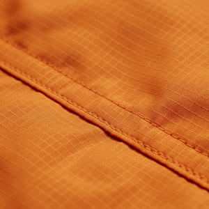 Veste coupe-vent en toile pour homme, blocs de couleur, légère, décontractée, veste OEM, logo personnalisé, streetwear, vêtements d'extérieur, vente en gros - Product Image 4