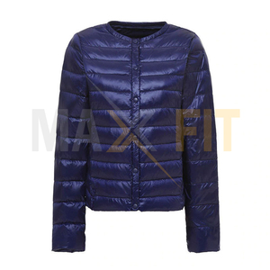 Chaquetas acolchadas y de burbujas en blanco personalizadas de poliéster 100% de alta calidad para hombre de MAXFIT ENTERPRISES - Product Image 4
