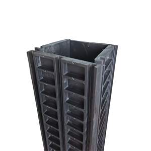 Panneau de coffrage de colonne en plastique PE léger de haute qualité 30x30x300 cm réutilisable pour le moulage de colonne dans les ateliers - Product Image 4