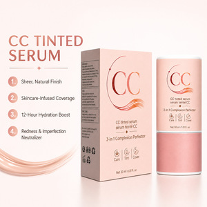 Suero con Color CC 3 en 1, Perfeccionador de la Tez, 30 ml, Suero Facial Hidratante con Ácido Hialurónico para Mujeres - Product Image 4