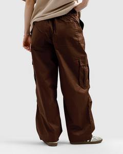 Pantalones Cargo Holgados de Mujer, Estilo Baggy, con Estampado de Cera, Lavados, Ajuste Holgado, Patchwork, Casuales, Desteñidos por el Sol - Product Image 1